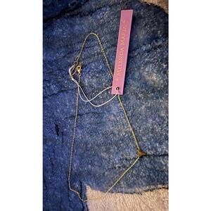 Gold Melinda Maria Necklace initial Y